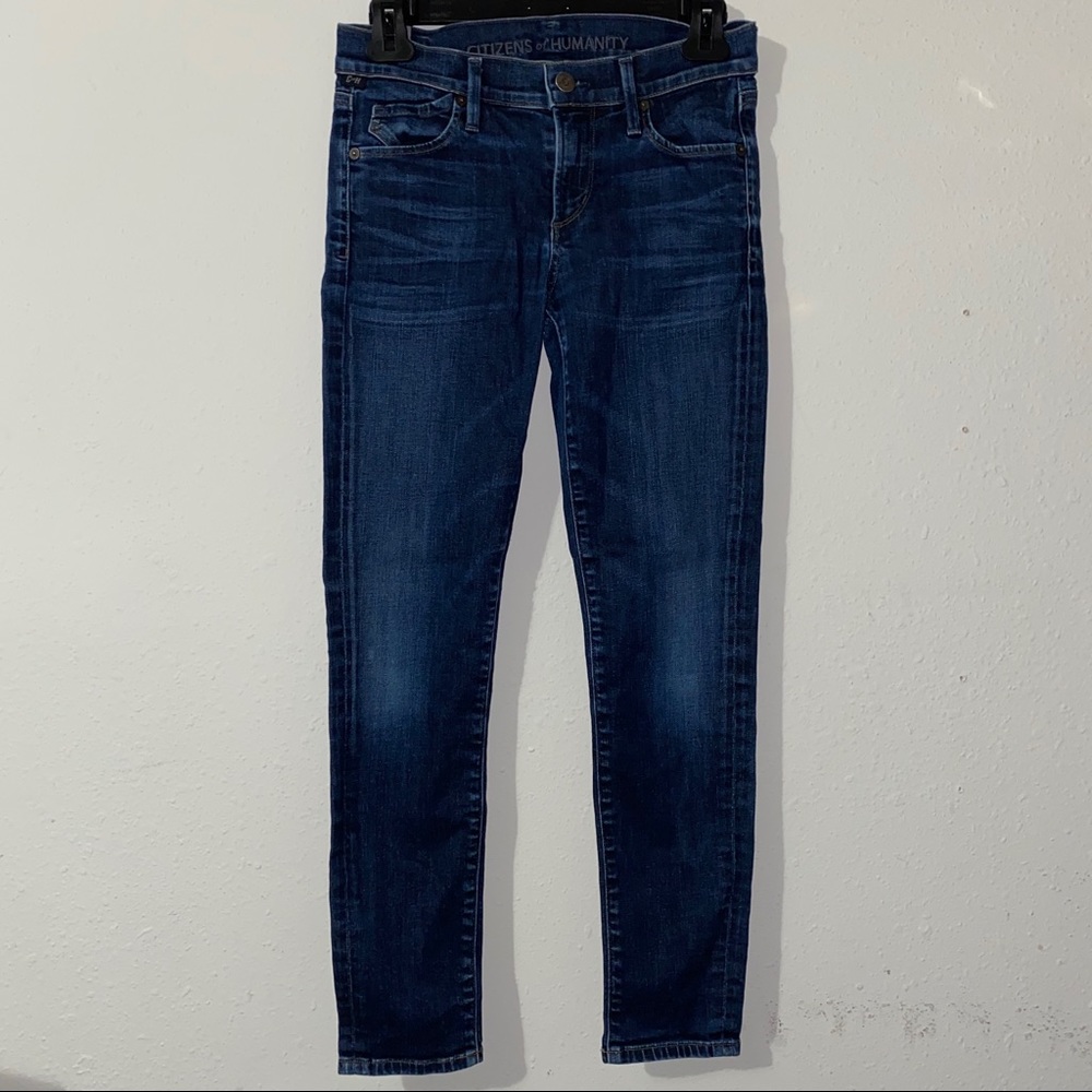 Citizens of humanity women’s dark wash denim jeans